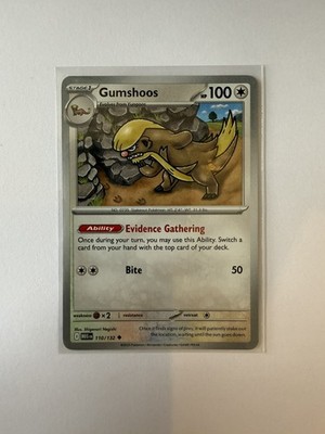 Pokémon TCG Mega Evolutions 110/132 Gumshoos Regular Near Mint