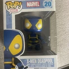 Funko Pop-X-Men Deadpool #20-Blue+Yellow