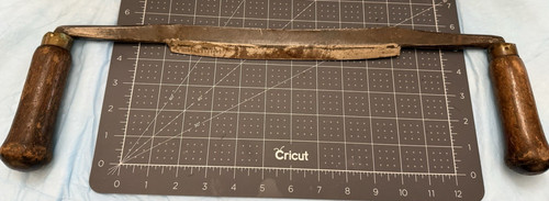 Antique D. R. Barton 1882 9” Draw Knife Rochester NY Woodworking Draw Shave