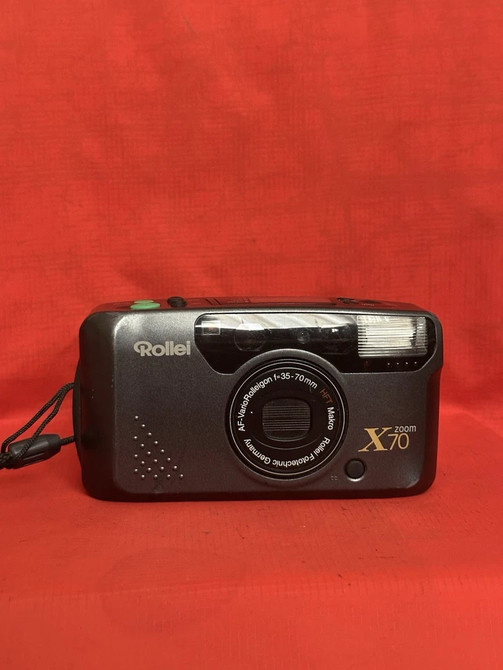 Rollei Zoom X70 35mm Film Point and Shoot Camera with 35-70mm Tested & Working - Image 2 of 4