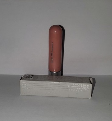 r.e.m. beauty On Your Collar  .28 oz Plumping Lipgloss - Pink Razor