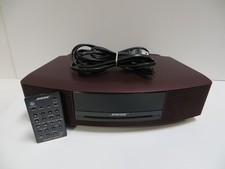 Bose Wave Music System III CD Player / Radio, Burgundy red /Remote Tested Works
