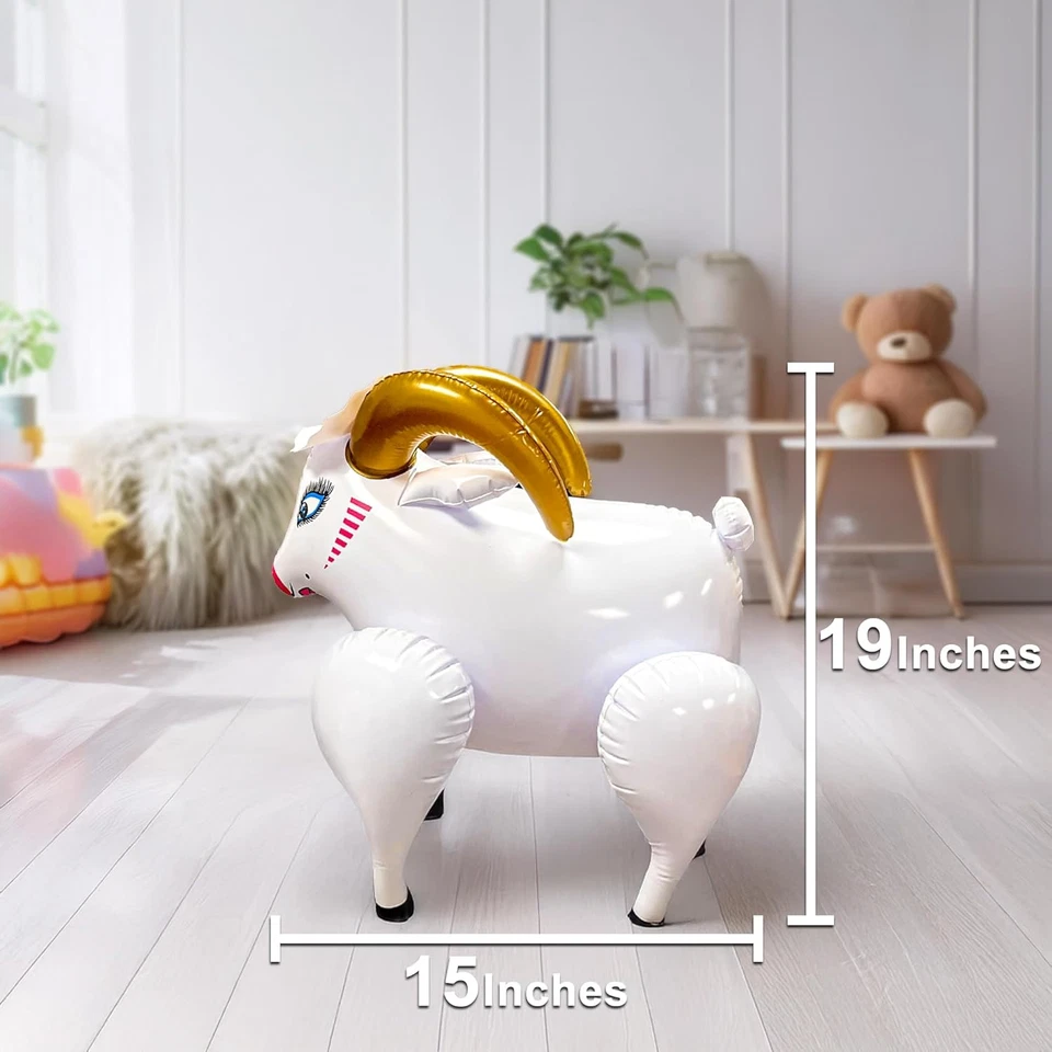 Inflatable Sheep | Blow-Up Sheep | Sheep Themed Party Supplies | Sheep Blow up I - Image 2 of 4