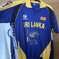VINTAGE 1990s SRI LANKA CRICKET CLUB WORLD CUP SHIRT TRENDY JERSEY SIZE xl