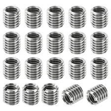 20sets Thread Adapters Sleeve Reducing Nut M8x1.25 Male to M6x1 Female 8mm