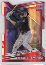 2022 Elite Extra Edition Prime Numbers B Die-Cut 9/123 Christopher Paciolla o1w