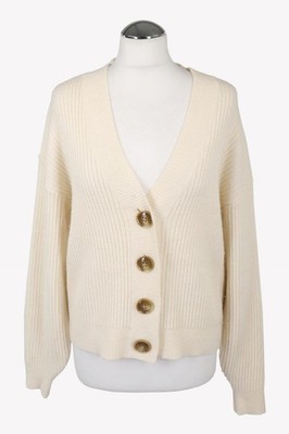 Notes du Nord Damen Pullover Gr. 34 (XS) Creme Pullover Pullover Langarm