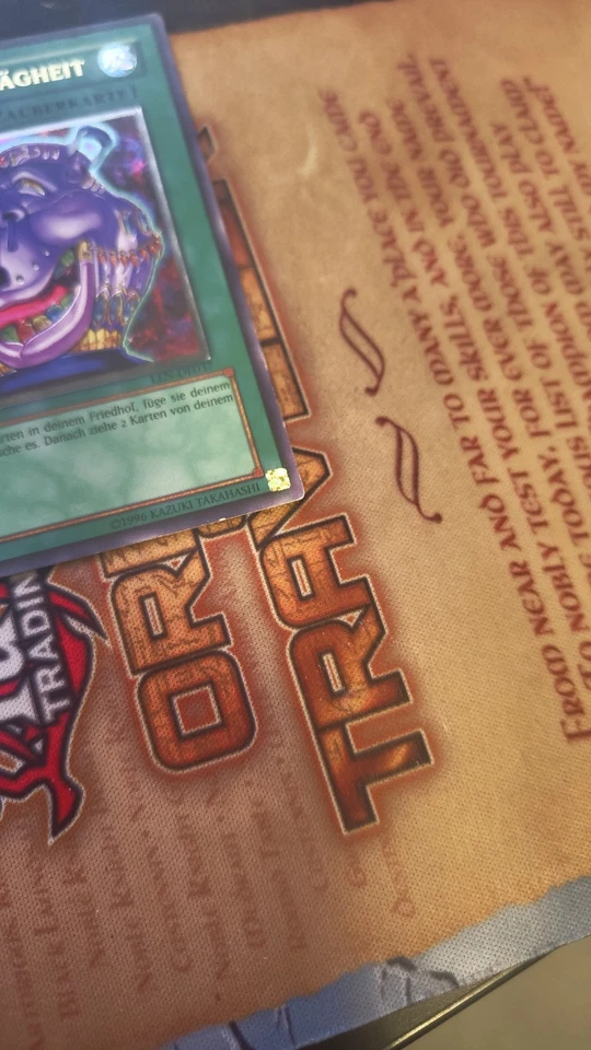 Yu-Gi-Oh - GERMAN - Pot Of Avarice - Ultimate Rare - 1st Edition - EEN-DE037 - Image 3 of 4