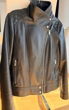 Damen Echtleder Jacke Mango