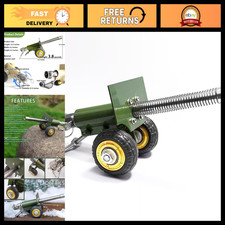 Stainless Steel Mini Cannon Model with Recoil - Outdoor Games  Collectors Gift