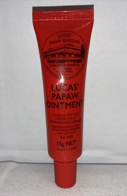 Lucas  Papaw Ointment 25g Tube Carica Papaya All Natural Ingredients