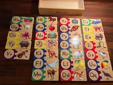 Melissa  Doug Self-Correcting Letter Puzzles Numbers and Letter Puzzle