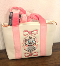 Loungefly Disney Marie Pink Vell Top Handle C...