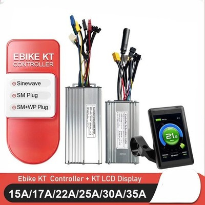 Ebike Sinewave Controller 36V 48V 15A/17A/22A/25A/30A Brushless 250W-1500W Motor