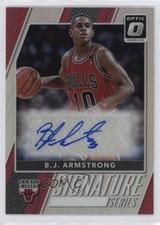 2017 Panini Donruss Optic Signature Series Holo Prizm BJ Armstrong #82 Auto 2q0