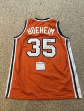 SYRACUSE ORANGE- BUDDY & JIM BOEHEIM SIGNED AUTOGRAPH JERSEY ACOA BASKETBALL 