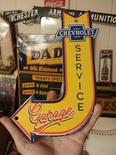Vintage Chevrolet Signs Indiana Original Advertising Signs (1930