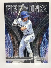2021 Panini Prizm Draft Picks Ethan Murray #F-EM Fireworks Insert NM