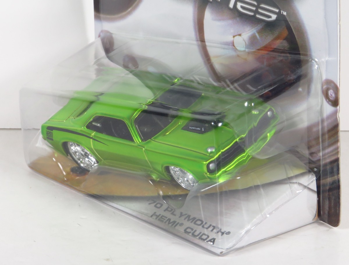Hot Wheels 2005 G Machines 1970 Plymouth Hemi Cuda Green 70
