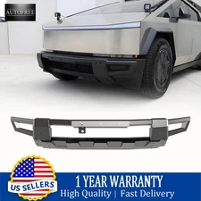 Front Bumper For 2024-2025 Tesla Cybertruck Compatible w/Factory Original Camera