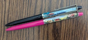 Vintage Eskesen Denmark  Studebaker Car Truck Floaty Pen Pair Lot