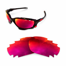 newpolar Polarized Replacement Lenses for oakley jawbone vented ruby red color