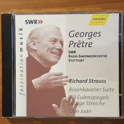 GEORGES PRETRE richard strauss rosenkavalier suite et al EX/EX (CD Album)
