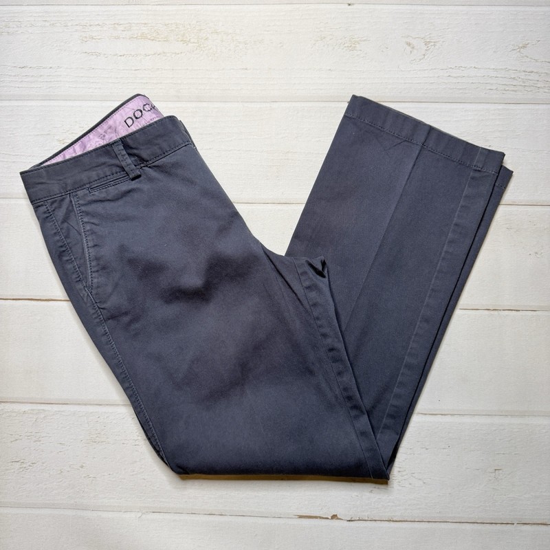 Dockers - Women’s Blue Straight Leg Dress Pants - Size 8