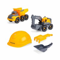 Dickie Toys Volvo Construction Playset Bagger Sandspielzeug Spielzeug Kinder