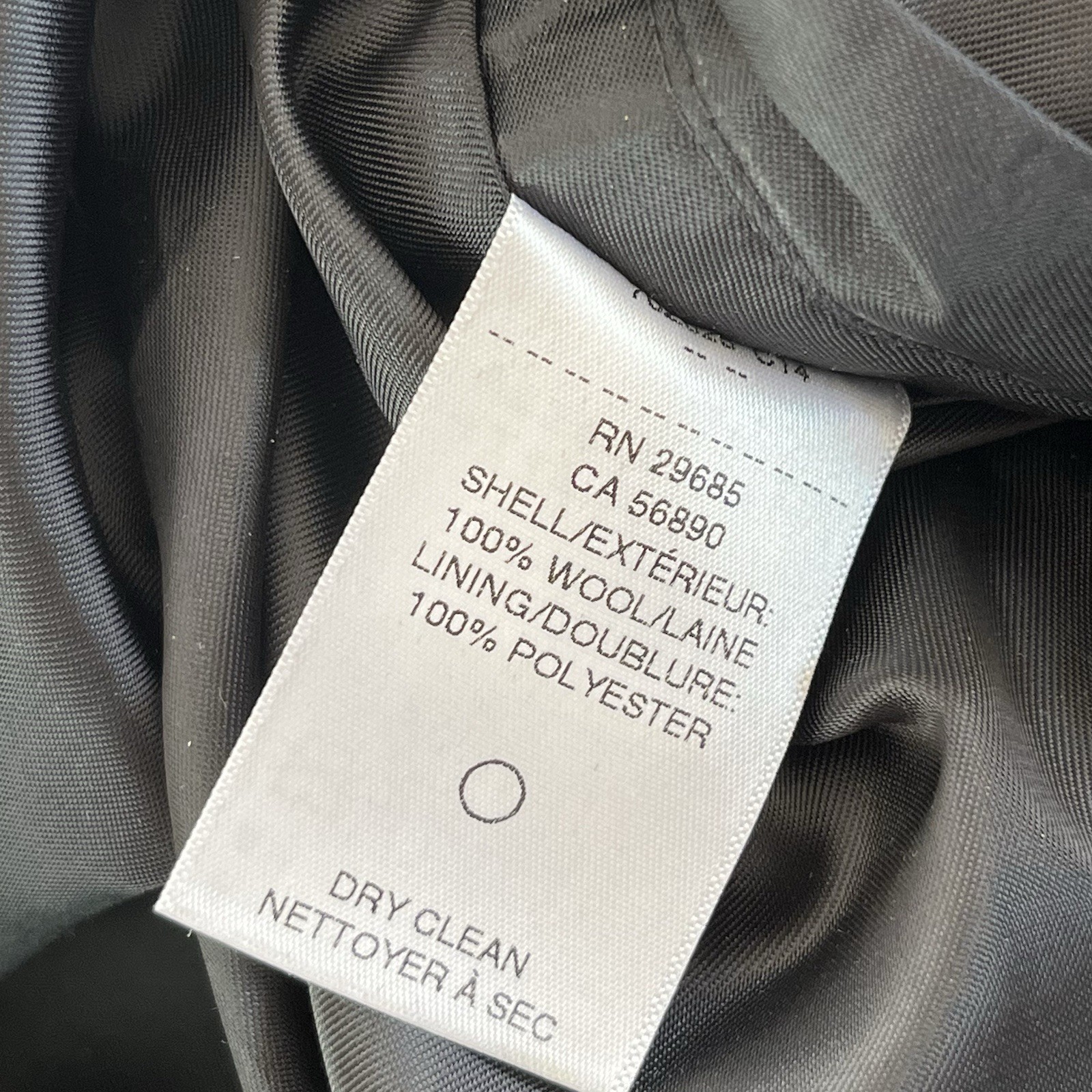 Pendleton Wool Jacket Coat Size Medium Plaid Navy… - image 6