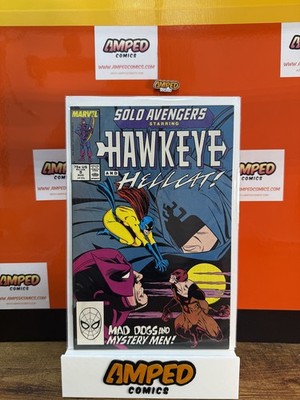 Solo Avengers 9 Marvel 1988 Hawkeye Hellcat Mad Dogs Mystery Men