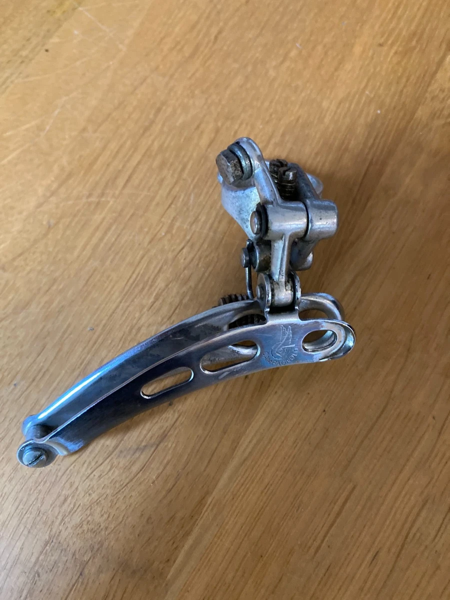 Dérailleur Avant Campagnolo Nuovo Record 28.6 Mm - 3 Trous - Vintage Eroica (Italie)
