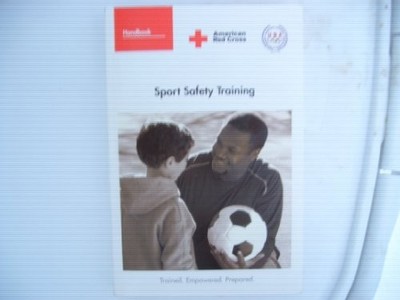 SPORT SAFETY TRAINING HANDBOOK (REV) By Amer Cross *Excellent Condition*