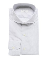 NWT SALVATORE PICCOLO DRESS SHIRT Napoli cotton handmade luxury Italy 39 15 1/2