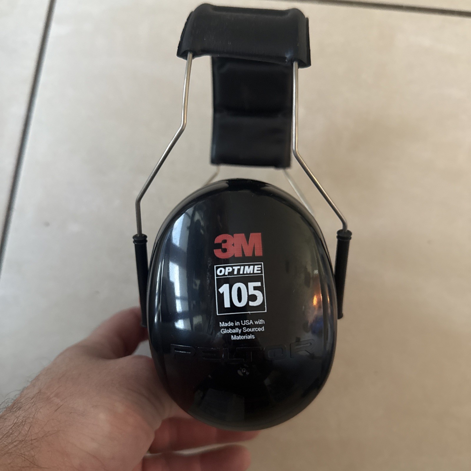 New 3M Peltor Optime 105 Over the Head Earmuff Ear Protectors H10A