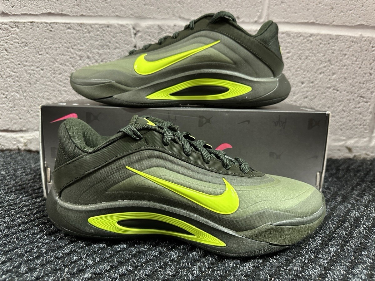 Women's Size 7 - Nike A'One Sequoia Black Green Volt FZ8605-301 | eBay