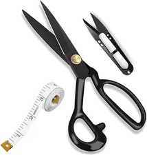 Fabric Scissors Professional 10 Inch Heavy Duty Scissors for Leather Sewing Shea