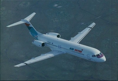 AK-F21-060# AIR INTER Fokker 100