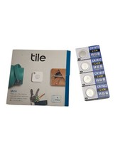 Tile Mate Bluetooth Tracker Phone Wallet Finder 4  Sealed batteries