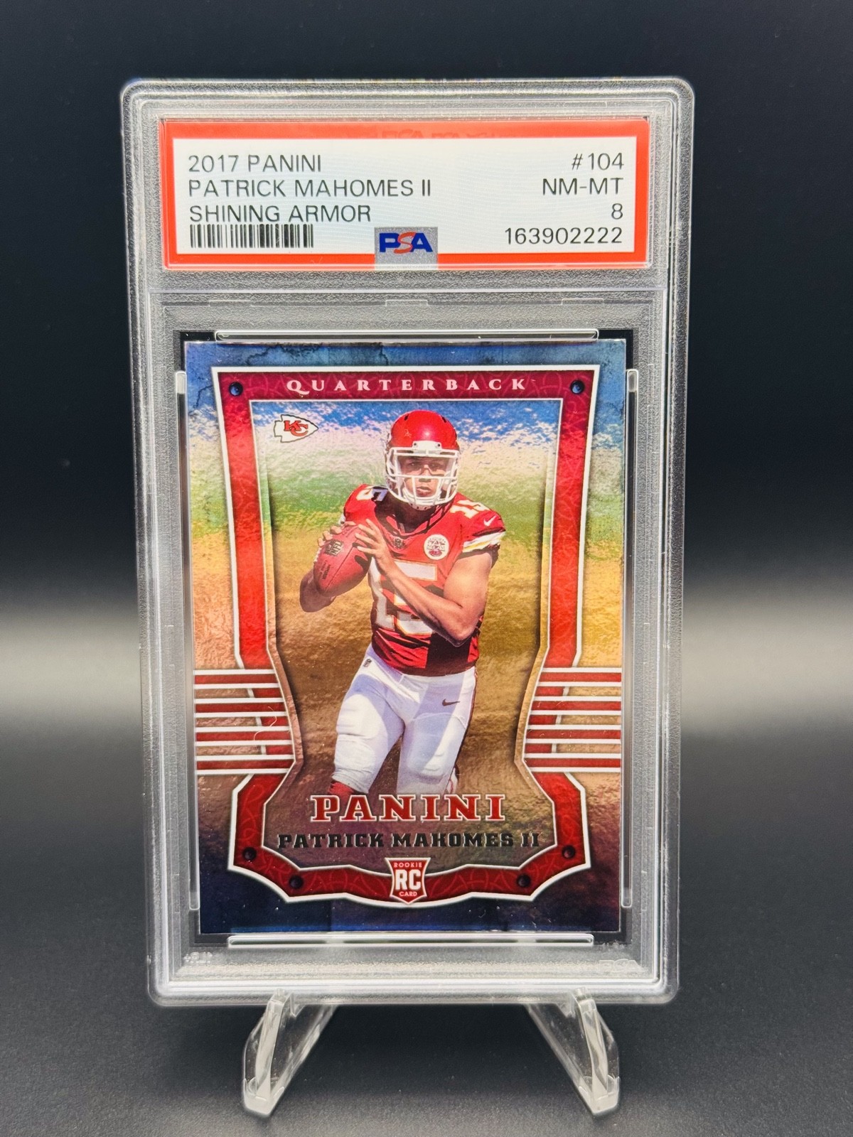 2017 Panini - Rookies Patrick Mahomes II #104 Shining Armor (RC) 🔥 view 1