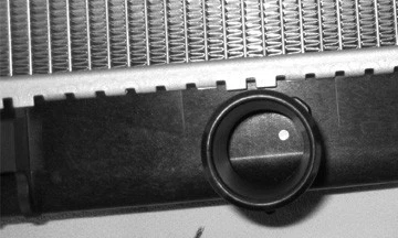 Radiador para 09-11 Acura TSX 2,4 L L4 fila única AC3010145 19010-RL5-A51 Foto 3 de 4