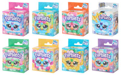 Furby Furblets 45+ Geräuschen Reaktionen Musik Plüschtier Sätze in Furbisch