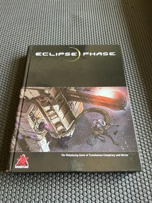 ECLIPSE PHASE Core Rulebook   1st Edition Hardcover   Posthuman Studios   MINT