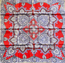 Foulard/Carré/Shawl★foulard en soie★32g★Silk SCARF schal seide seta seda