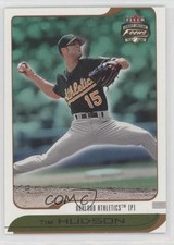 2002 Fleer Focus Jersey Edition Century 92/115 Tim Hudson #25 n1u