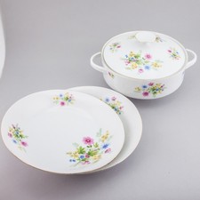 Winterling Marktleuthen Bavaria - zuppiera + 2 piatti fondi - vintage - ceramica