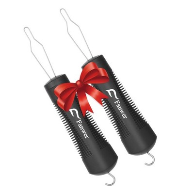 Button Hook and Zipper Pull Helper 2 Pack - Comfortable Grip Tool for Seniors