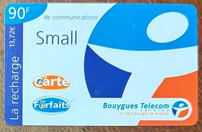 MARTINIQUE BOUYGUES TELEKOM KARIBIK 90F AUFLADEN GSM PREPAID TELEKARTE KARTE