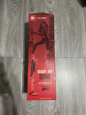 #ad Dirt Devil SimpliStik 3 in 1 Lightweight Stick Vacuum – New – Red $9.99