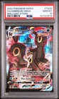 2022 POKEMON SWORD & SHIELD BRILLIANT STARS #TG23 FULL ART/UMBREON VMAX PSA 10
